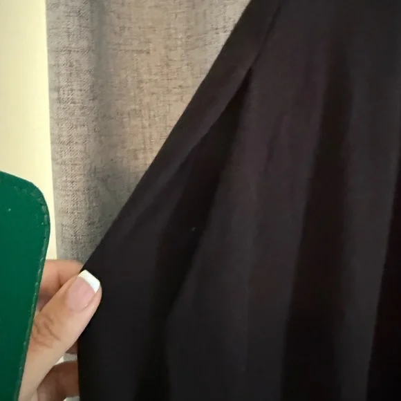 Quince Black Midi Tencel Dress - Picture 5 of 5